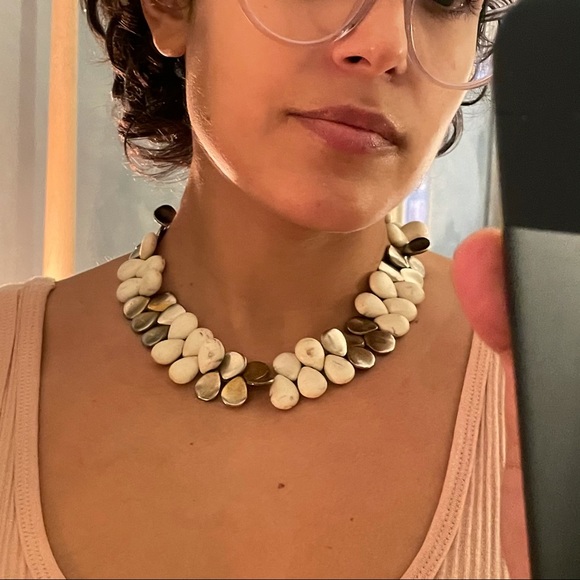 Stone and metal choker - Picture 6 of 6